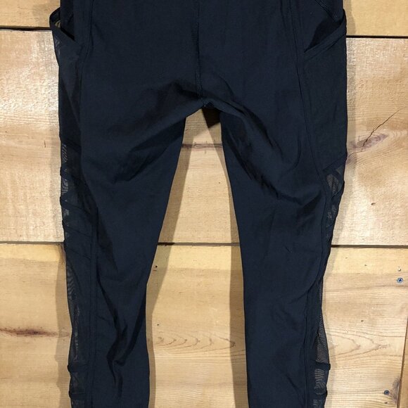 Lululemon Boston Soul Cycle Legging Athletic Womens Waist 25" Pull On High Rise - Picture 9 of 12